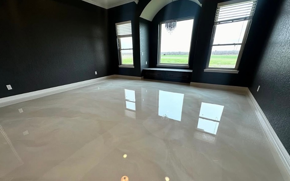 Epoxy flooring project