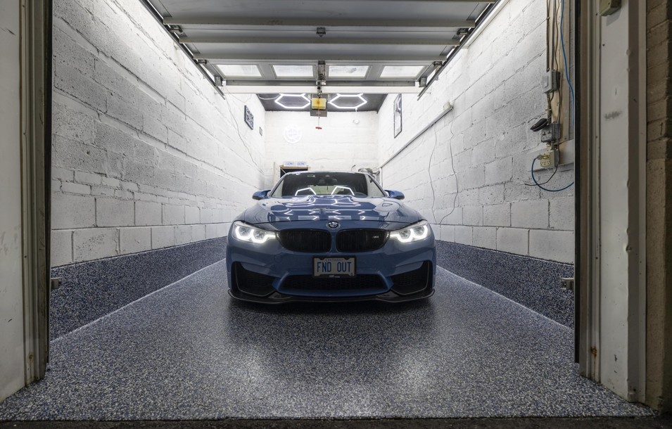 epoxy garage epoxy garage in Woodbridge