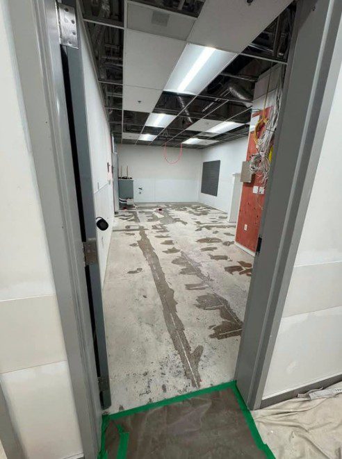 commercial epoxy service in woodbridge commercial epoxy before picture